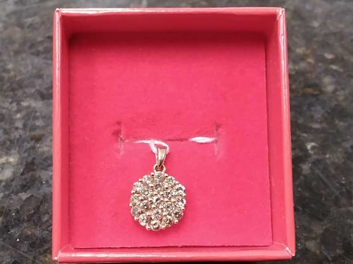 Diamond Pendant - Yellow Gold 10k (.417) 1.7 grams