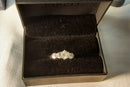 Women's Ring - Solitaire - Platinum 8.7 grams Size 10