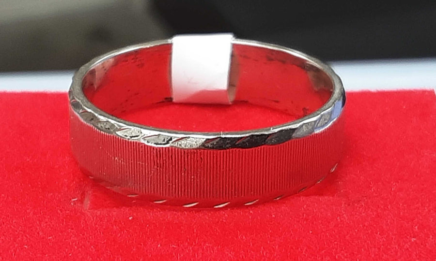 Men's Ring - White Gold 14k (.585) 5.9 grams Size 11