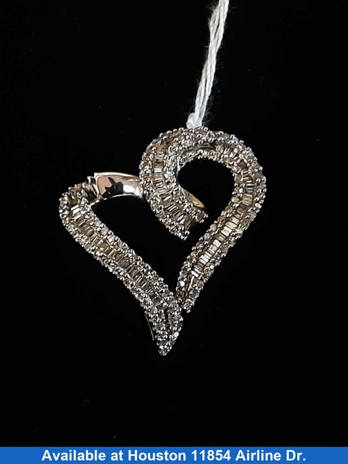 Pendant - White Gold 10k (.417) 3.1 grams