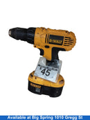 Dewalt Dc970 Yellow Cordless Standard Drill