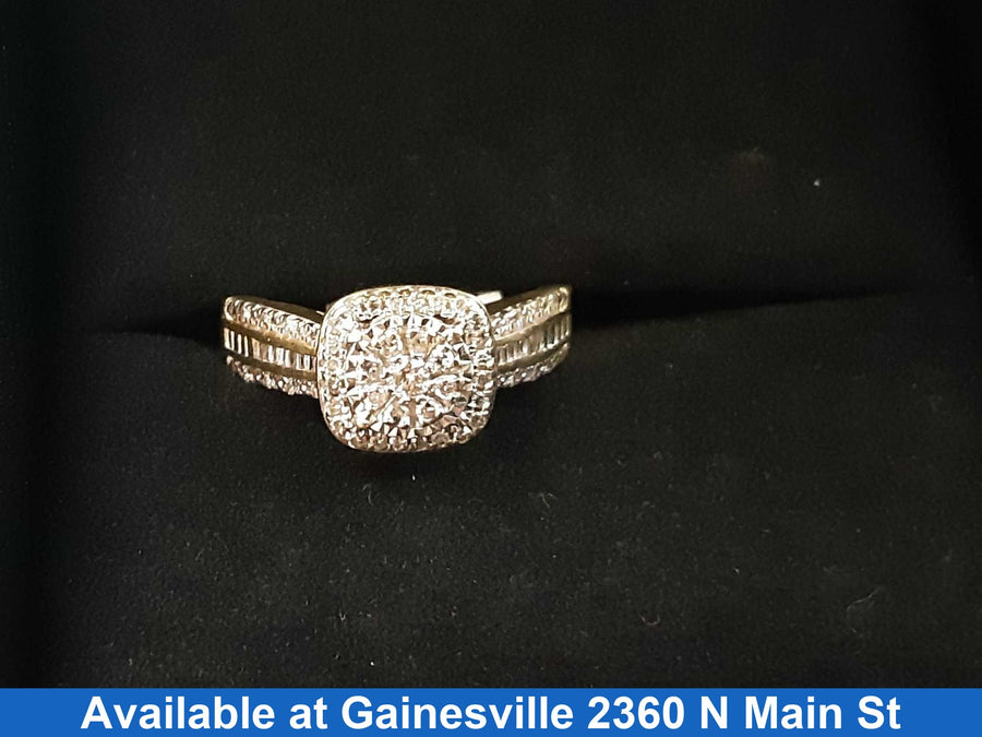 Women's Ring - Yellow Gold 10k (.417) 2.7 grams Size 7