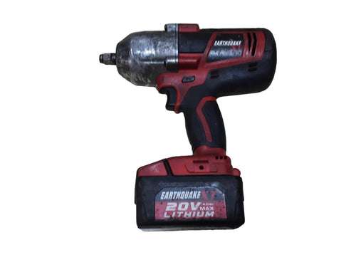 Earthquake Eq12xt'20v Red Standard Power Wrench