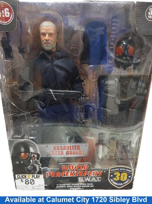M&c Toy Center World Keeper's Swat Gray Model / Figurine