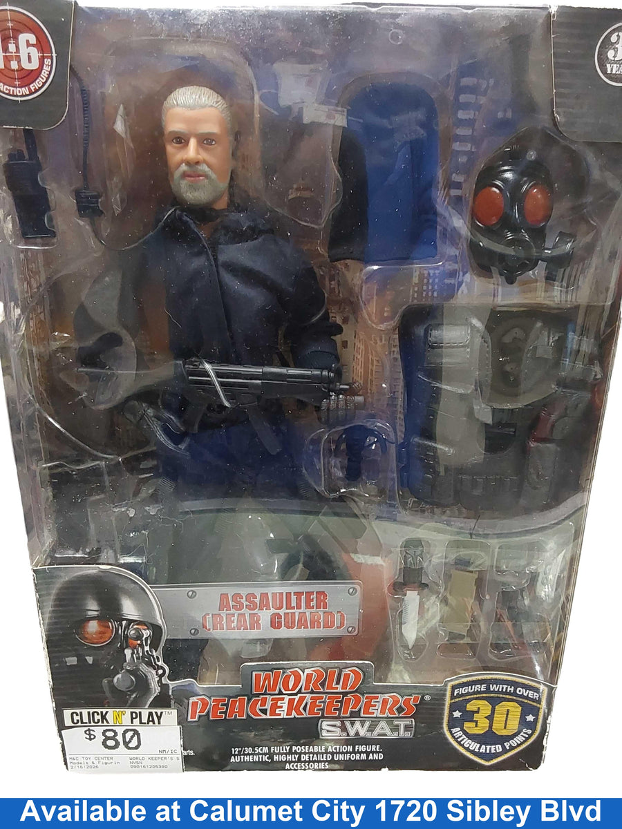 M&c Toy Center World Keeper's Swat Gray Model / Figurine