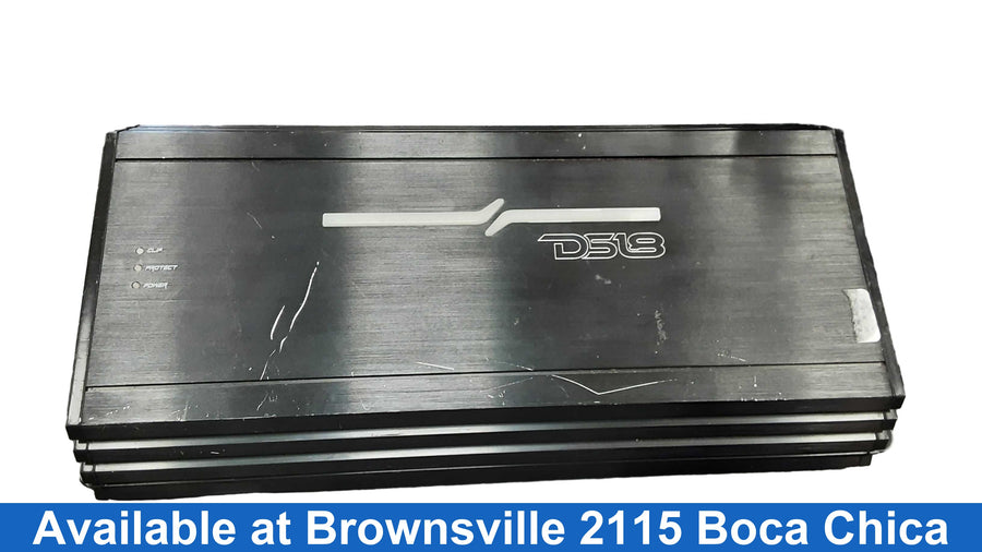 Ds18 Zr1500.1d Black Car Audio Amplifier