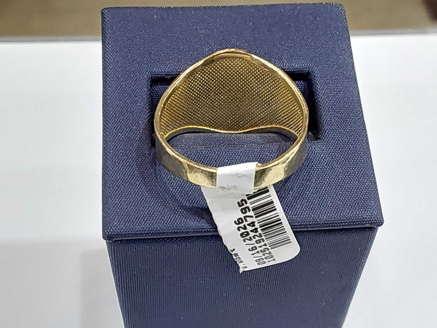 Men's Ring - Yellow Gold 10k (.417) 5.5 grams Size 11