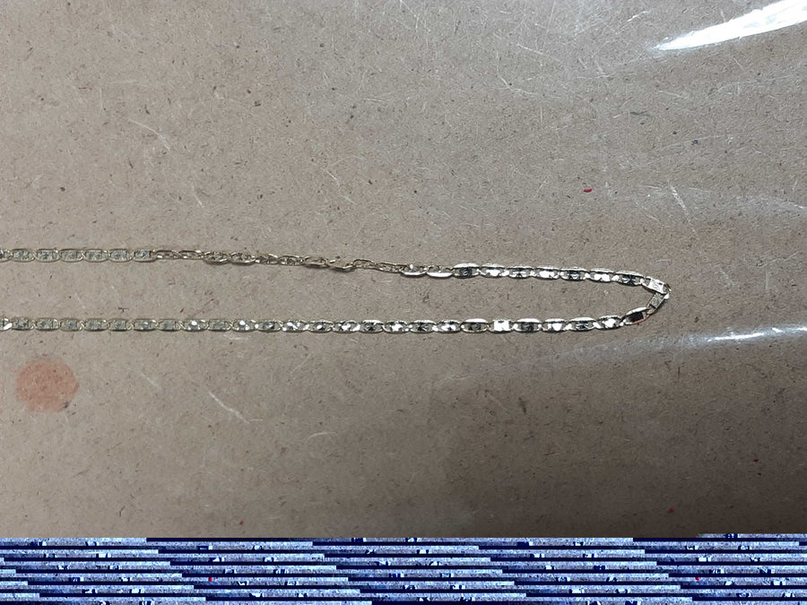 Chain - Yellow Gold 14k (.585) 1.2 grams 14 inch