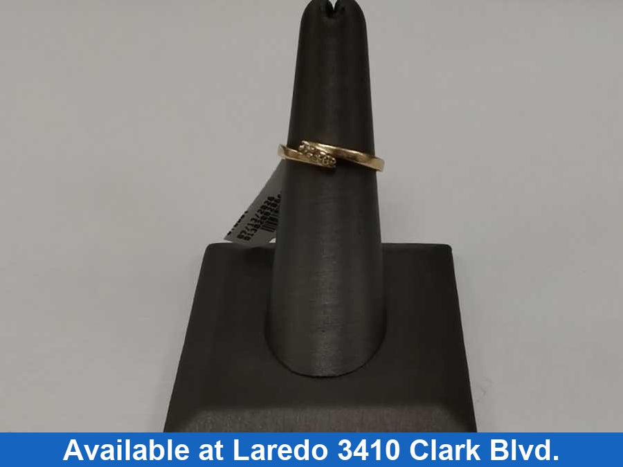Women's Ring - Yellow Gold 10k (.417) 1.6 grams Size 7