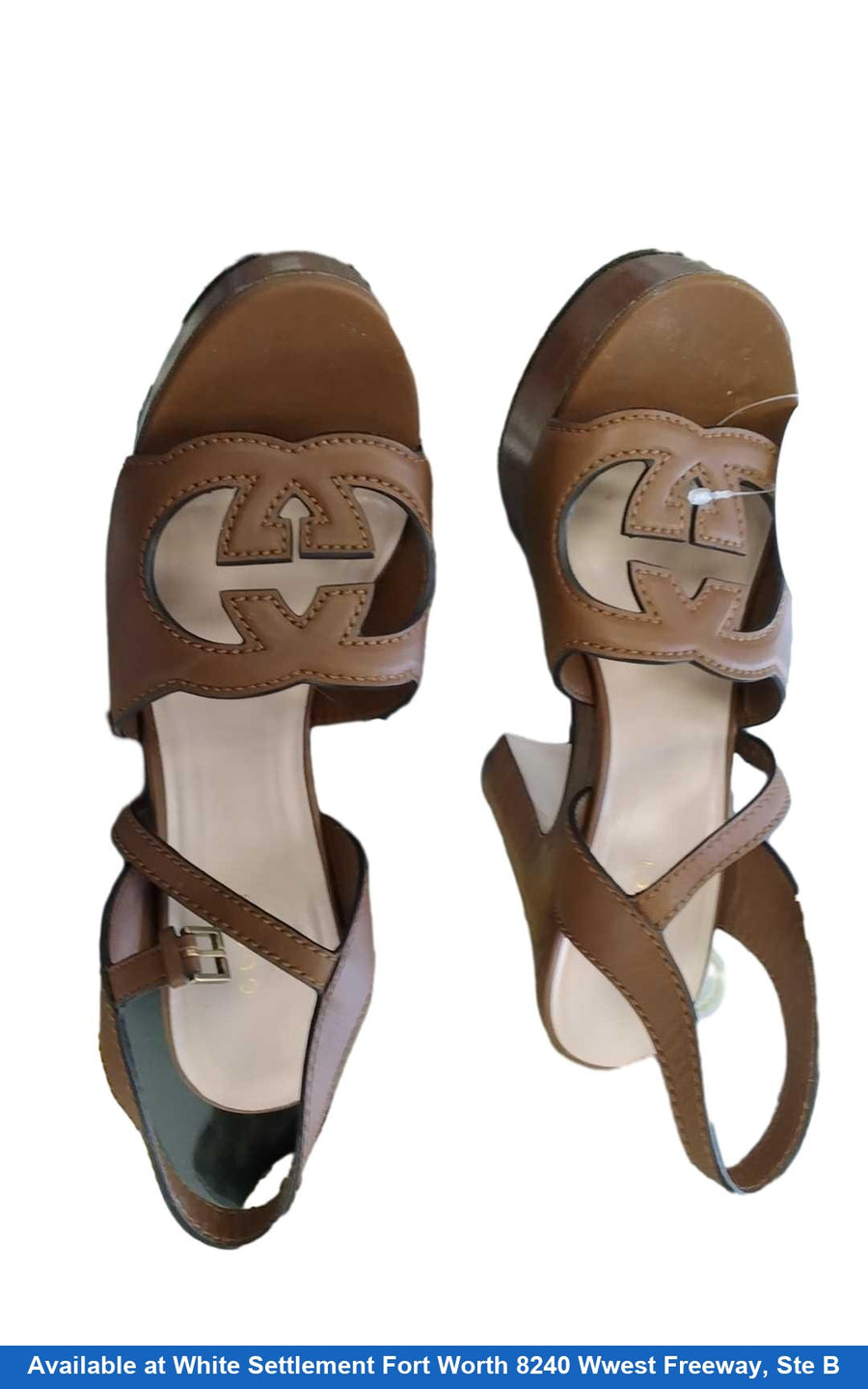Gucci Interlocking Platform Brown