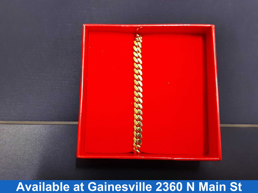 Cuban Link Bracelet - Yellow Gold 14k (.585) 21.5 grams 7 inch