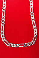 Figaro Chain - Silver 16.3 grams 30 inch