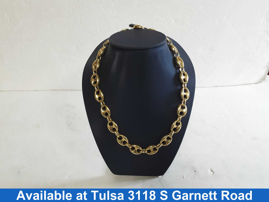 Chain - Yellow Gold 14k (.585) 37 grams 22 inch