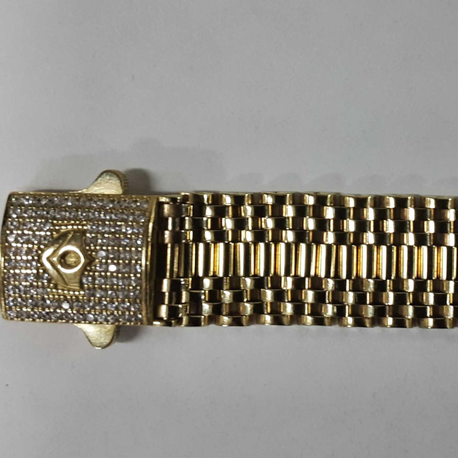 Bracelet - Yellow Gold 10k (.417) 28.5 grams 7 inch