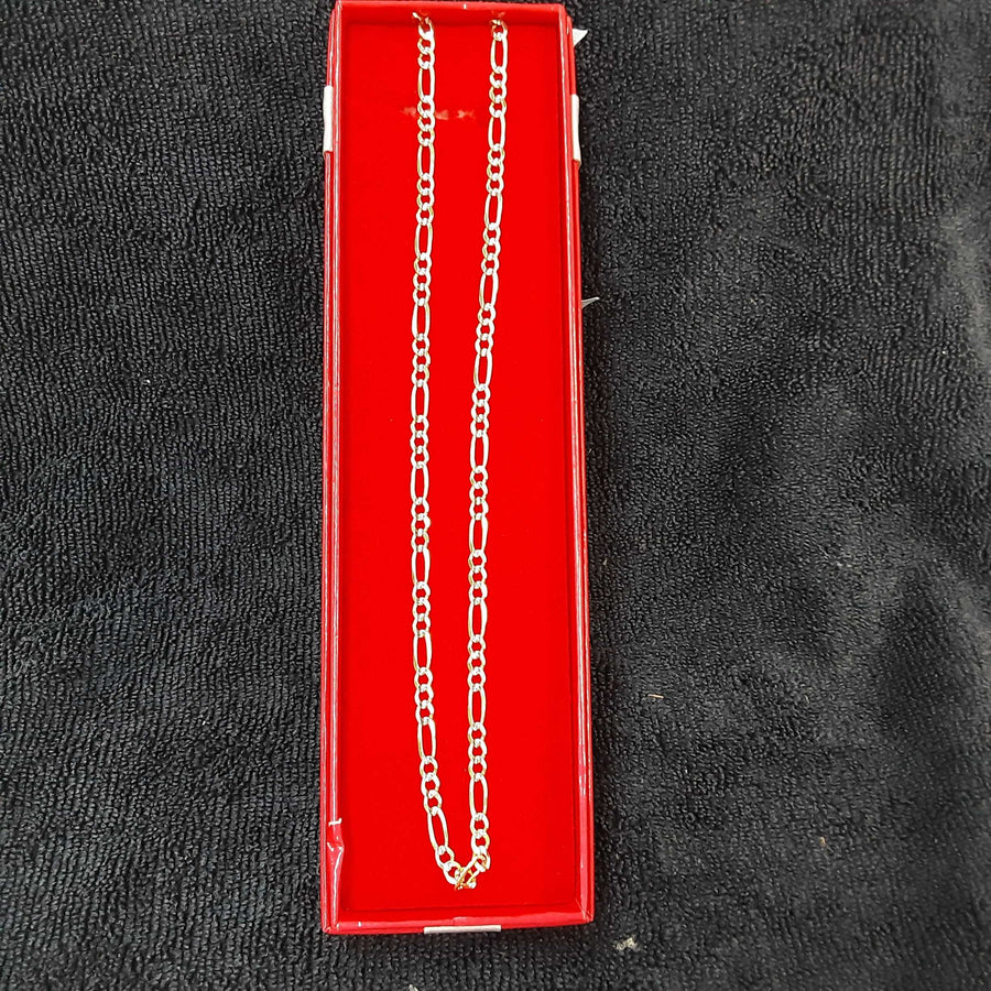 Figaro Chain - Yellow Gold 14k (.585) 11.8 grams 24 inch
