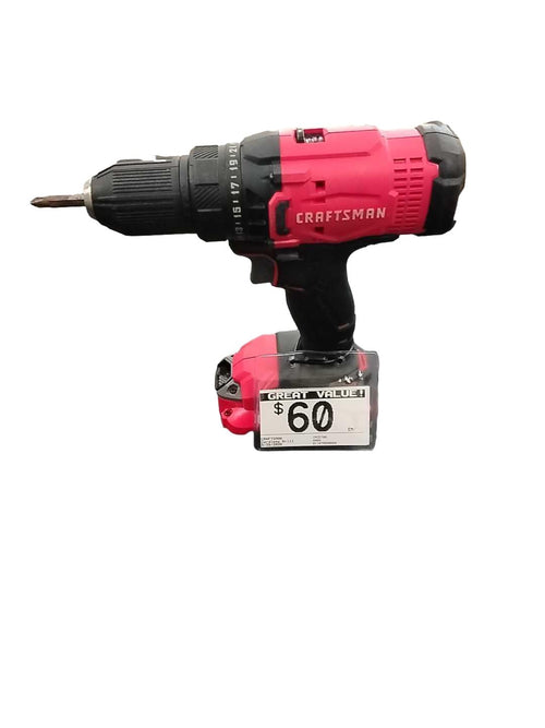 Craftsman Cmcd700 Red Cordless Standard Drill