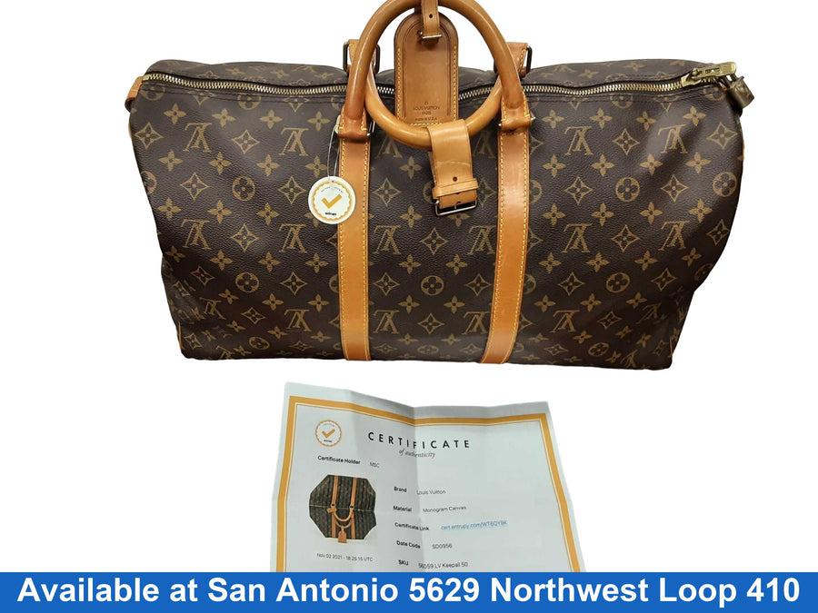 Louis Vuitton Keepall Brown Purse / Handbag
