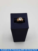 Women's Ring - Solitaire - Yellow Gold 14k (.585) 5.9 grams Size 8