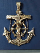 Religious Pendant - Yellow Gold 10k (.417) 32.2 grams