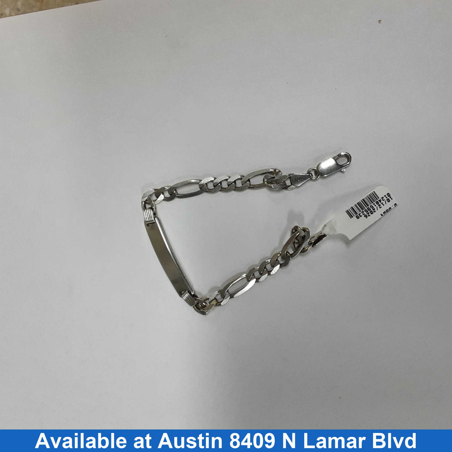ID Bracelet - Silver 10.7 grams 8 inch