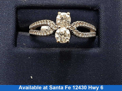 Women's Ring - White Gold 14k (.585) 3.6 grams Size 7