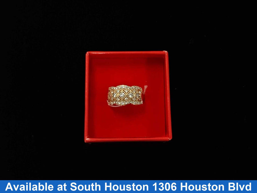 Women's Ring - Yellow Gold 14k (.585) 5.7 grams Size 6