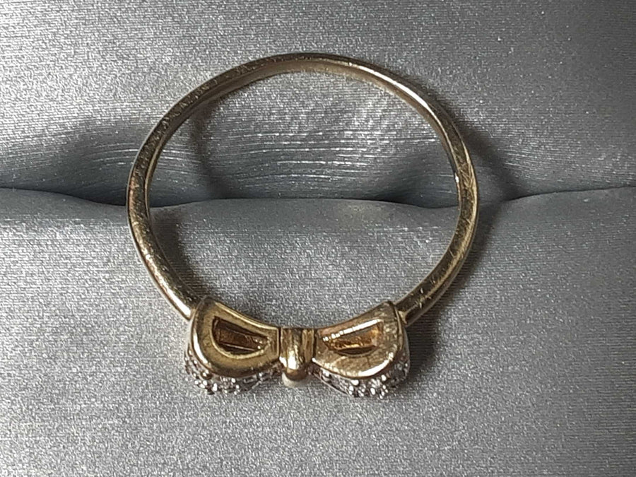 Women's Ring - Yellow Gold 14k (.585) 2.1 grams Size 7.5