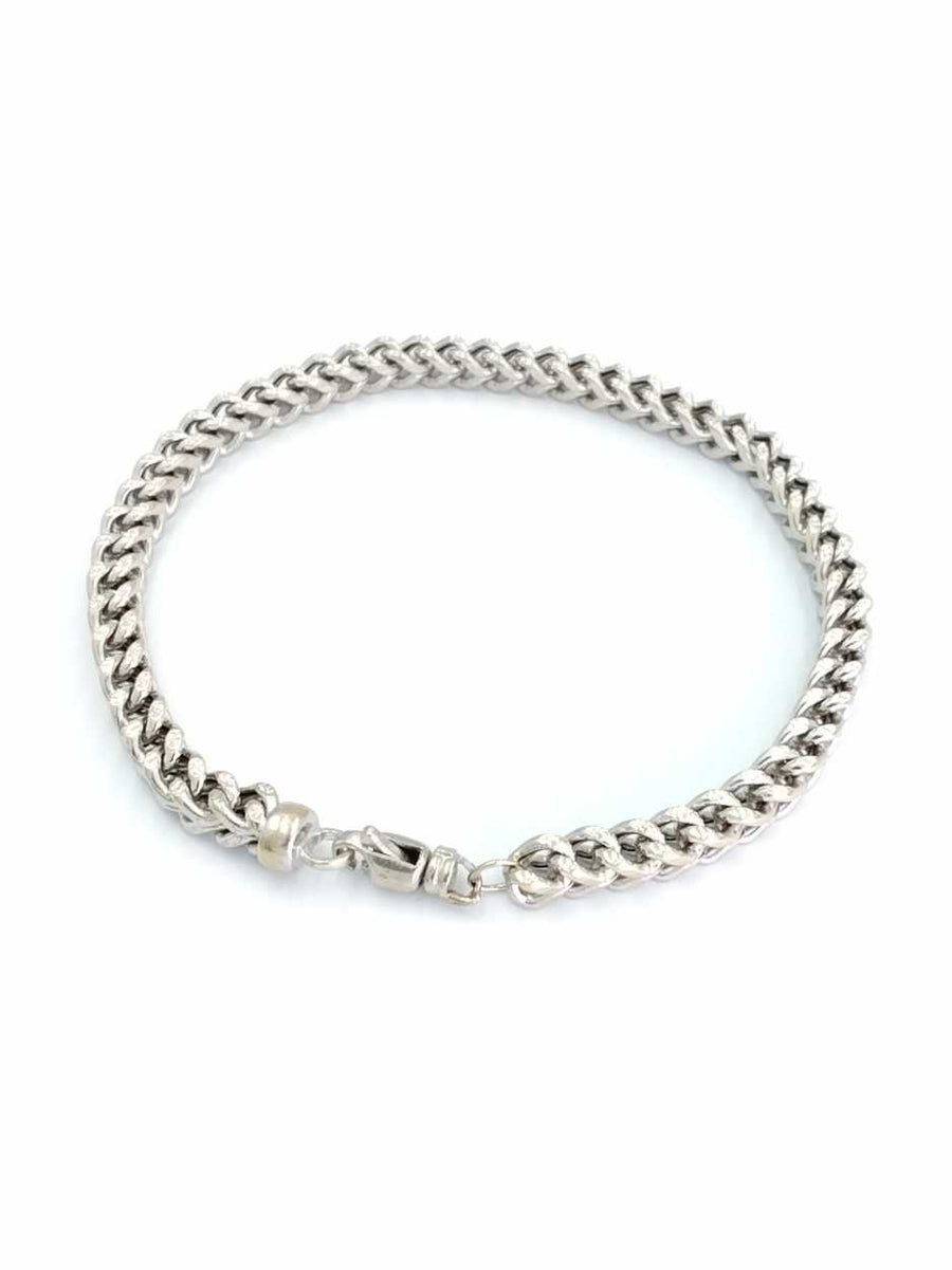 Fox Tail Bracelet - White Gold 10k (.417) 15 grams 9 inch
