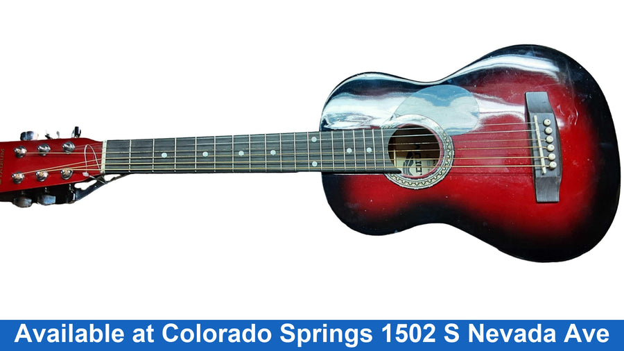 Stadium St-01fk001 Red Acoustic Classic Guitar