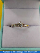 Women's Ring - White Gold 14k (.585) 2.9 grams Size 20
