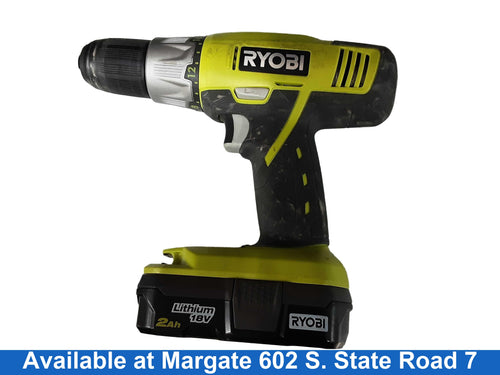 Ryobi P271 Green Cordless Standard Drill
