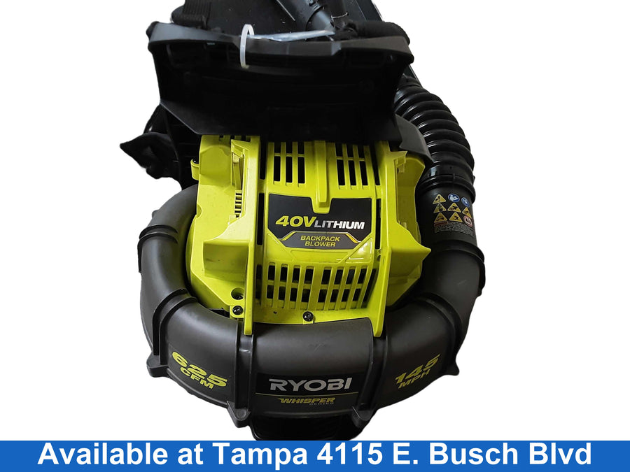 Ryobi Ry40404vnm Green Cordless Leaf Blower