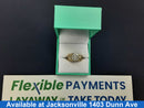 Women's Ring - Yellow Gold 10k (.417) 4.7 grams Size 5
