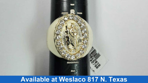 Women's Ring - Yellow Gold 10k (.417) 7.5 grams Size 9