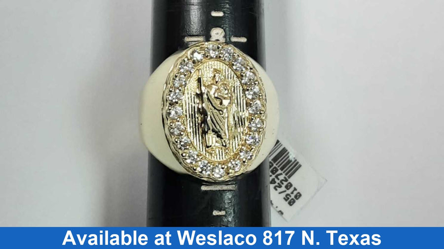 Women's Ring - Yellow Gold 10k (.417) 7.5 grams Size 9