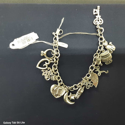 Bracelet - Silver 35.3 grams 8 inch