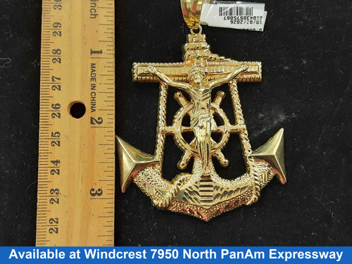 Religious Pendant - Yellow Gold 10k (.417) 20.7 grams