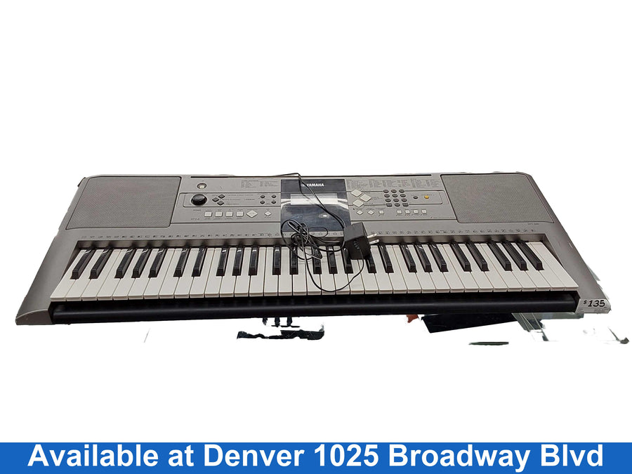 Yamaha Digital Keyboard Gray Piano