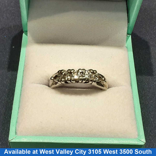 Ring - Wedding Band - Platinum 9.5 grams Size 20