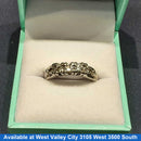 Ring - Wedding Band - Platinum 9.5 grams Size 20