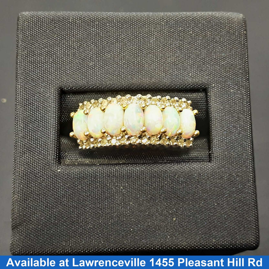 Women's Ring - Yellow Gold 14k (.585) 5.7 grams Size 8