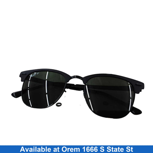 Ray-ban Rb3716 Clubmaster Metal Black