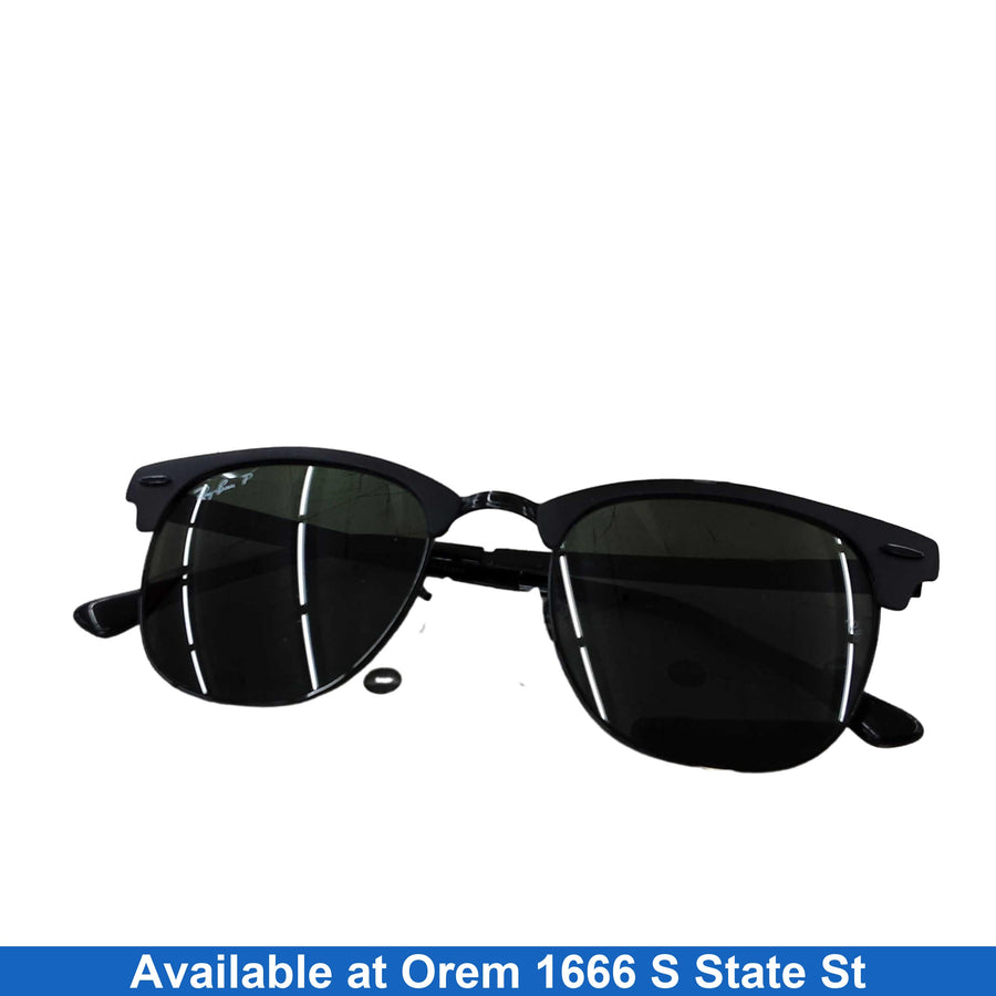 Ray-ban Rb3716 Clubmaster Metal Black