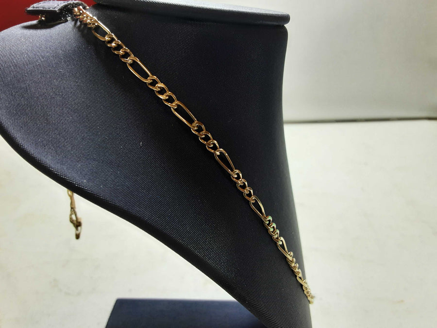 Figaro Chain - Yellow Gold 10k (.417) 12.1 grams 22 inch