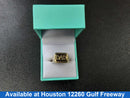Men's Ring - Yellow Gold 10k (.417) 3.7 grams Size 10.5