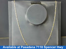 Figaro Chain - Yellow Gold 14k (.585) 8.5 grams 24 inch