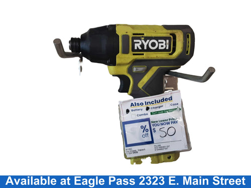 Ryobi Pcl235 Green Cordless Impact Drill