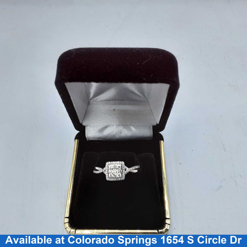Women's Ring - White Gold 10k (.417) 2.4 grams Size 7
