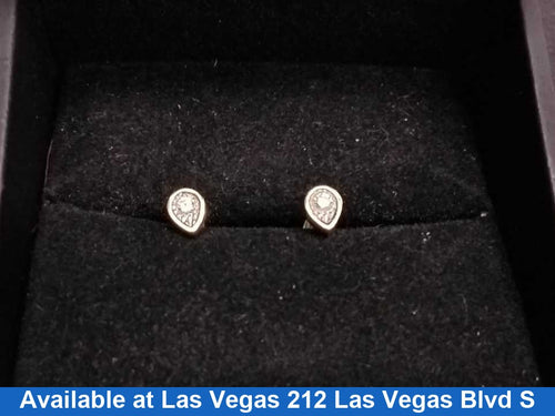 Earrings - Yellow Gold 10k (.417) 1.1 grams