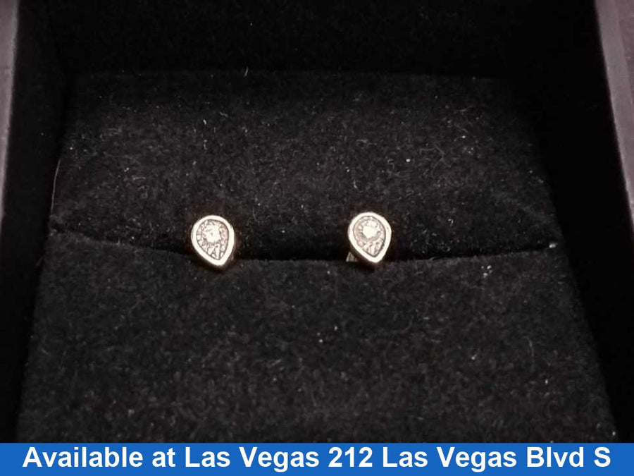 Earrings - Yellow Gold 10k (.417) 1.1 grams